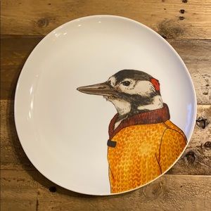 West Elm Dapper Animal Plate Bird